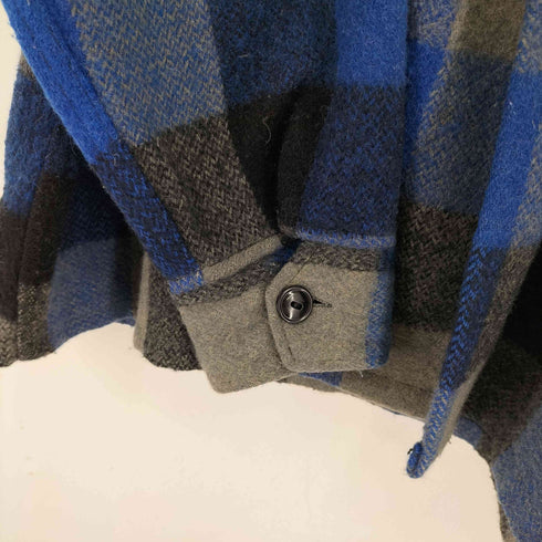 メルトン melton 60S-70S チェック CPOシャツジャケット メンズ JPN:M